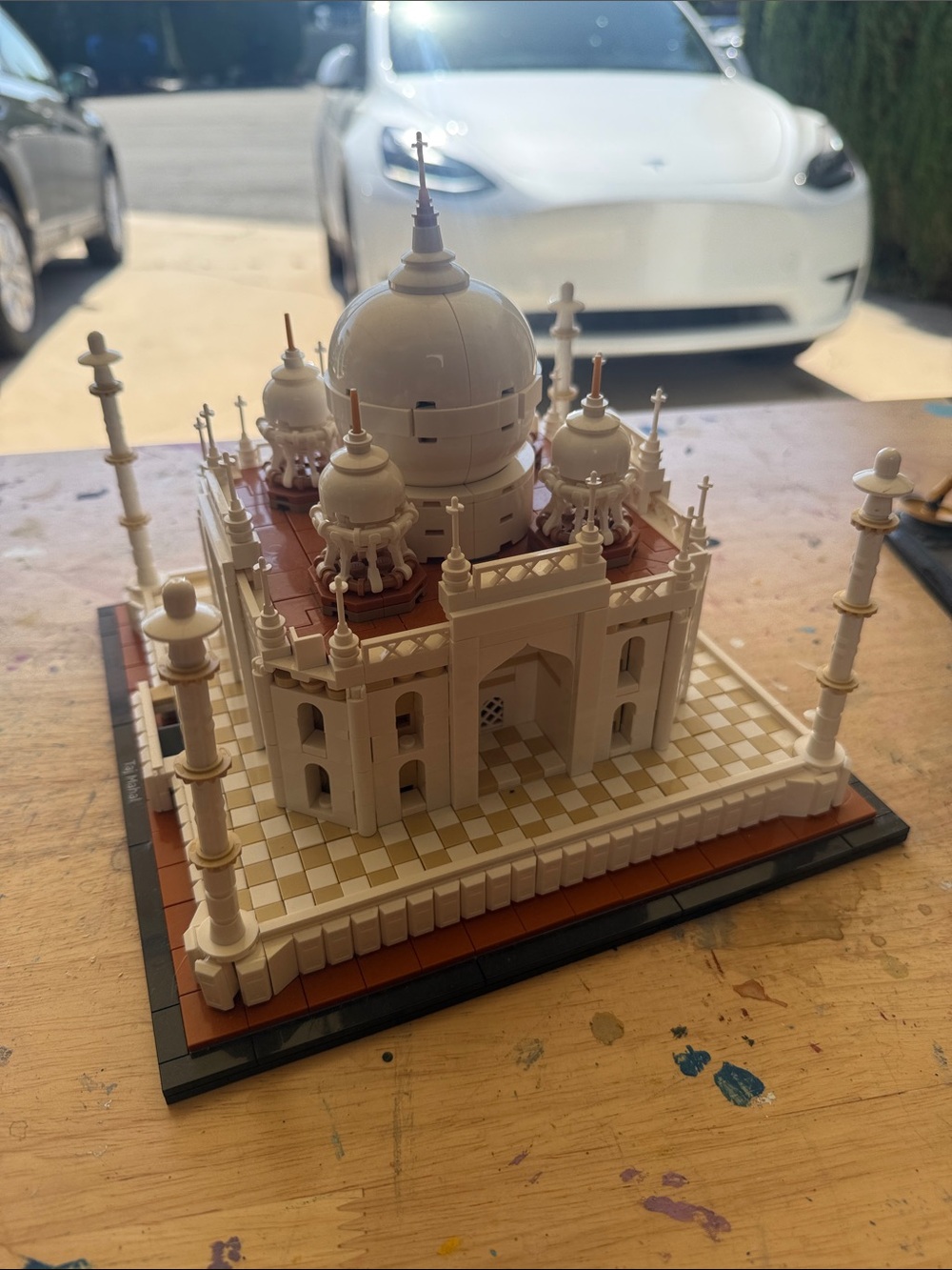 Lego Taj Mahal Prebuilt Set - Picture 4 of 4